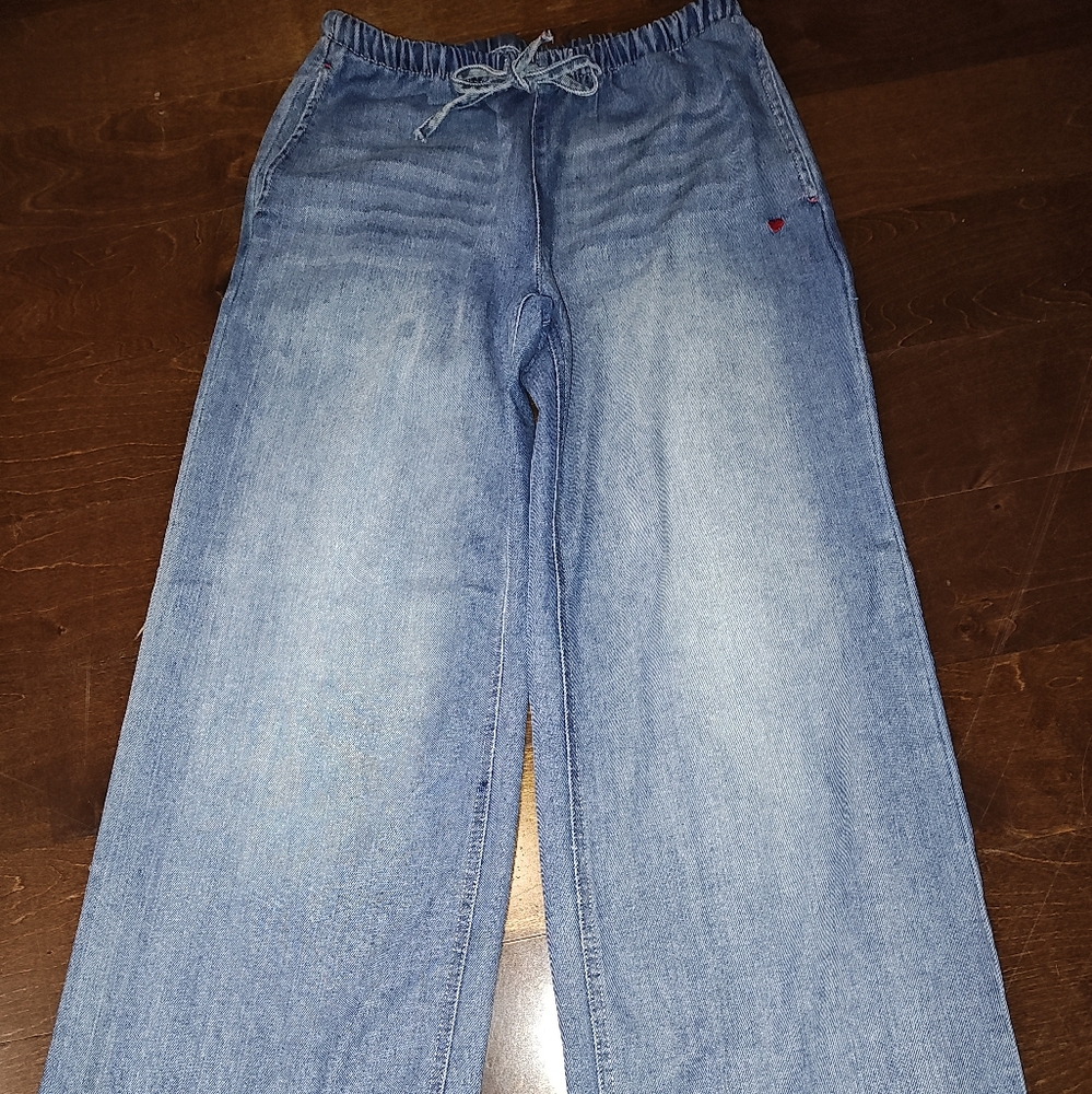Casual Blue Denim Pants